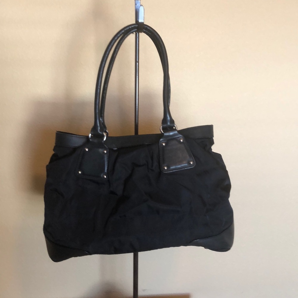 Banana Republic Black Nylon Handbag